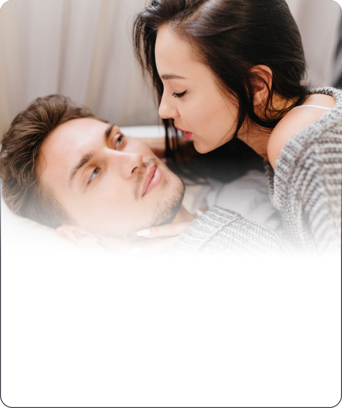 Bacio AI romantico con con la tua persona preferita