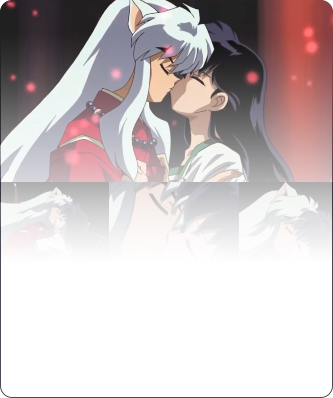 Bacio AI in stile anime