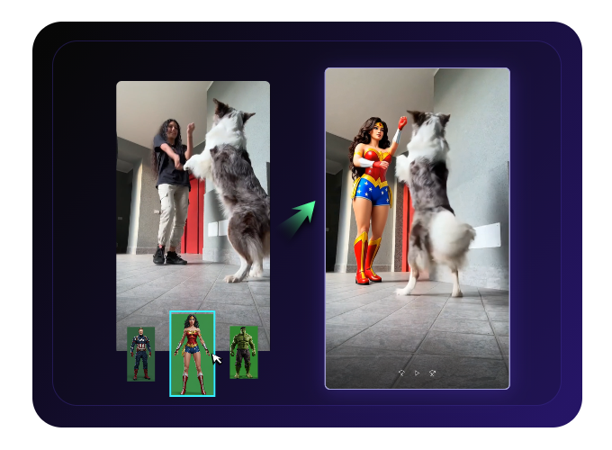 Video danza AI virale social